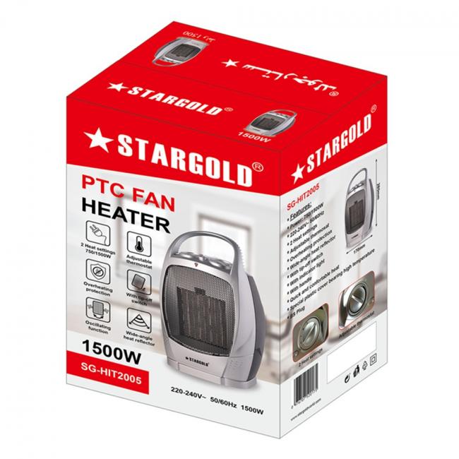 StarGold Ptc Fan Heater - SG-HIT2005 | Home Appliance & Electronics | Halabh.com