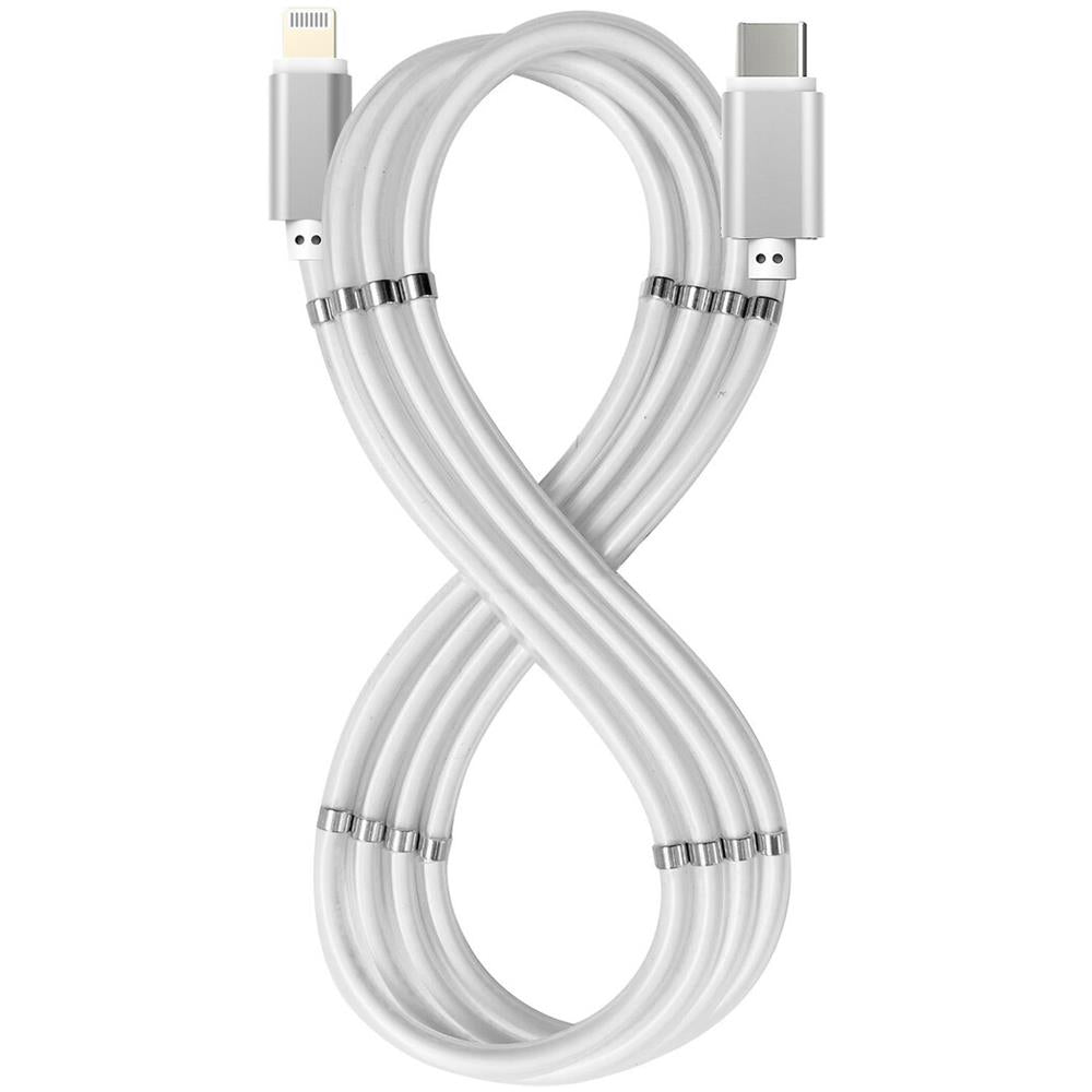 CELLY Usbclightmagwh Lightning cable 1 M White