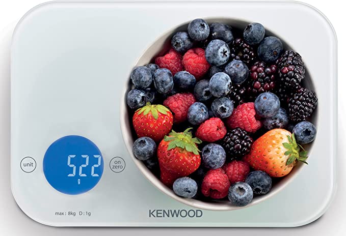 Kenwood Digital Kitchen Scale 5g 8kg White