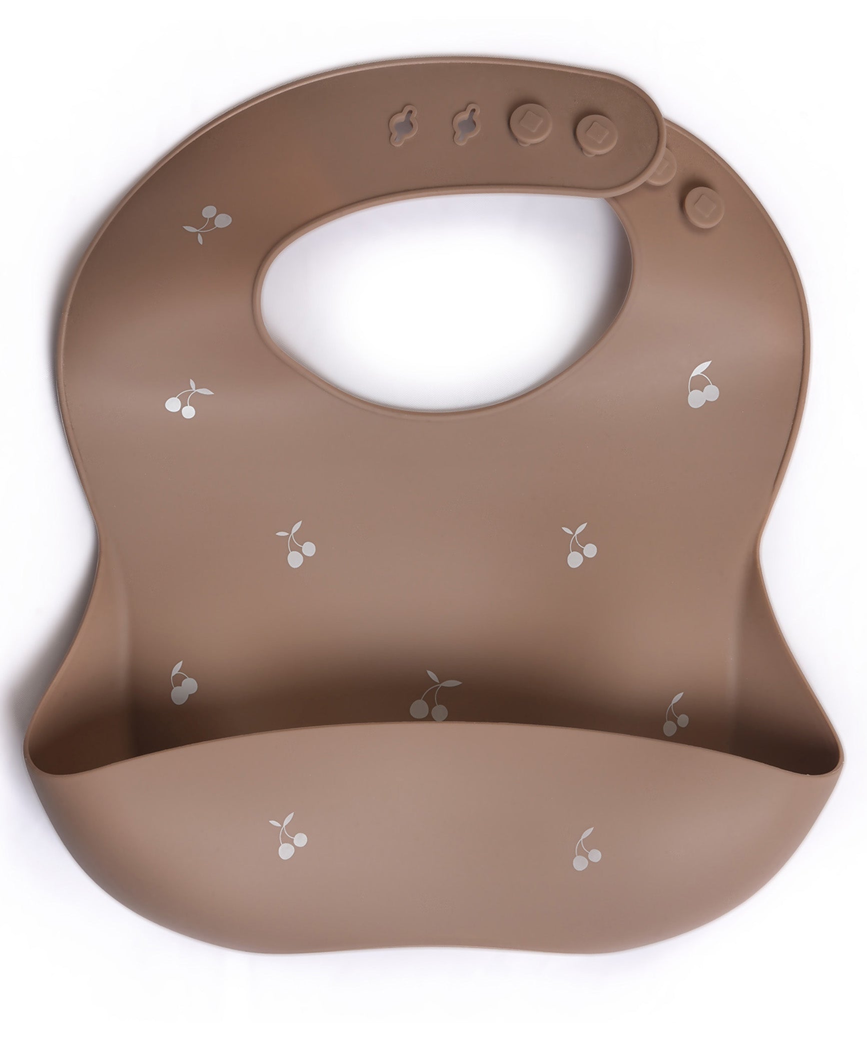 Milk It Baby Printed Bib Cherry Muave Food Grade Silicone Bib | Baby Products | Halabh.com