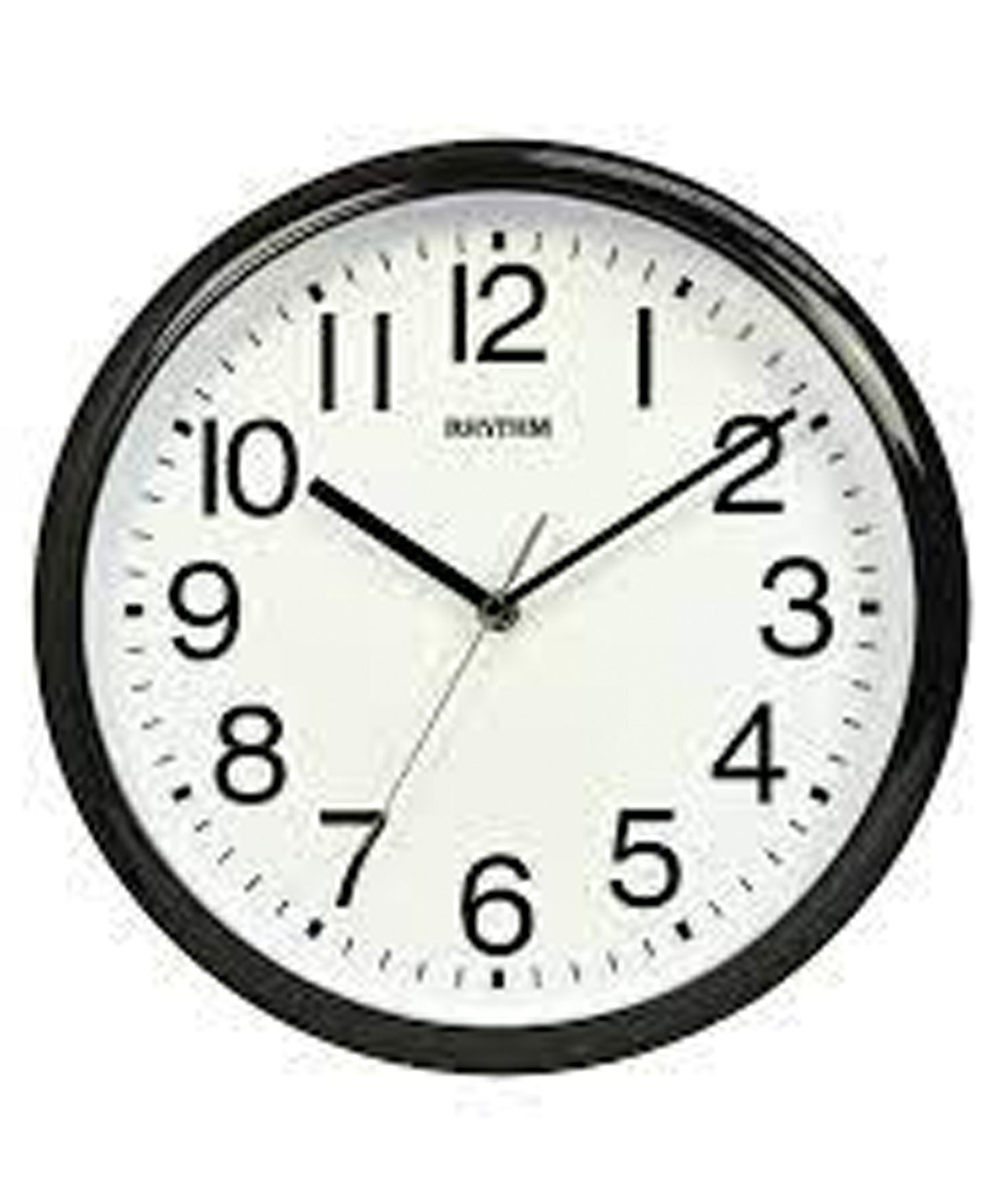 Rhythm Wall Clock Analog White CMG579NR02 | stylish watch | accurate timekeeping | wall clock | round clock | Casio watch | wall watch | home décor | timepiece | Halabh.com