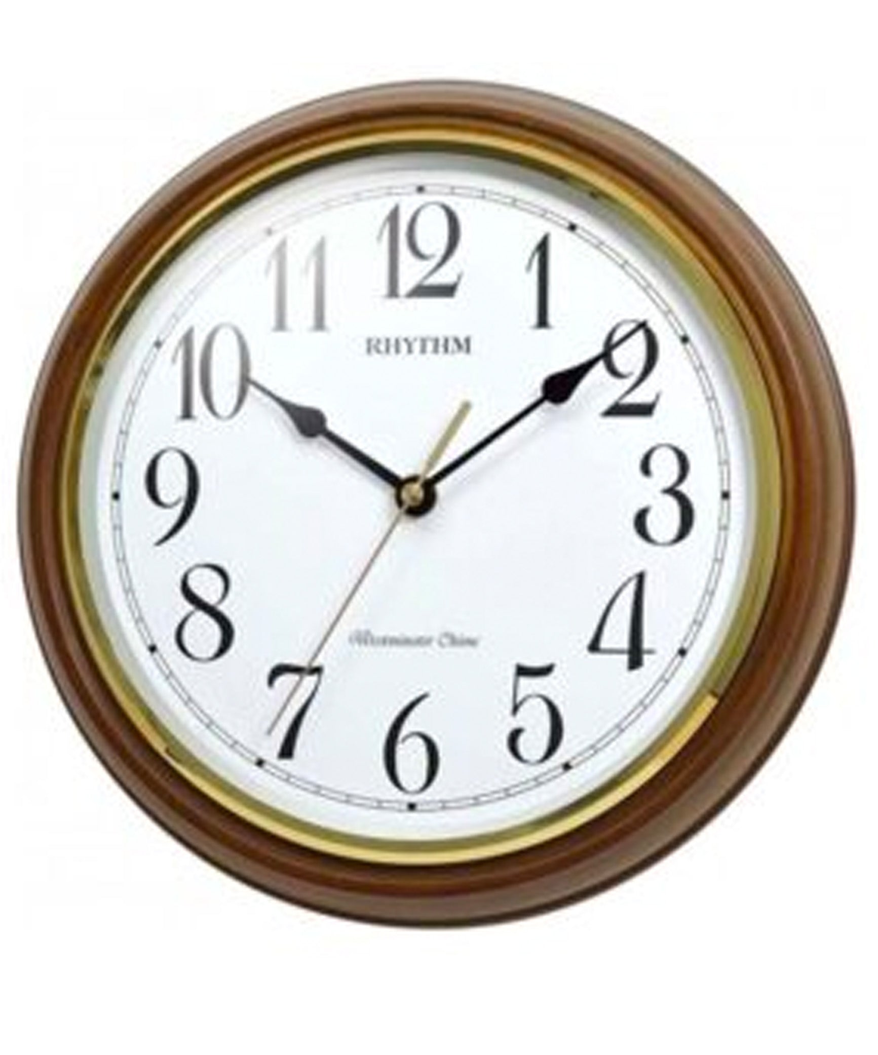 Rhythm Wall Clock Analog CMG938NR06 | stylish watch | accurate timekeeping | wall clock | round clock | Casio watch | wall watch | home décor | timepiece | Halabh.com
