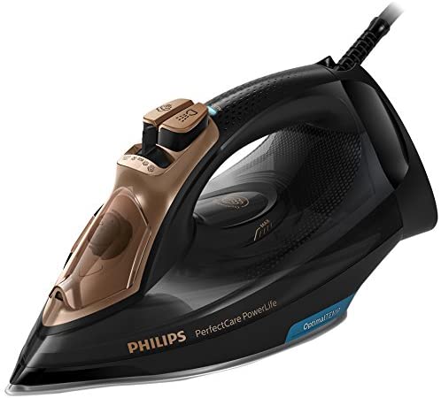 Philips Perfect Care Steam Iron Black - GC3929 | reliable performance | lightweight | variable steam settings | safety features | stylish | even heat distribution | Halabh.com