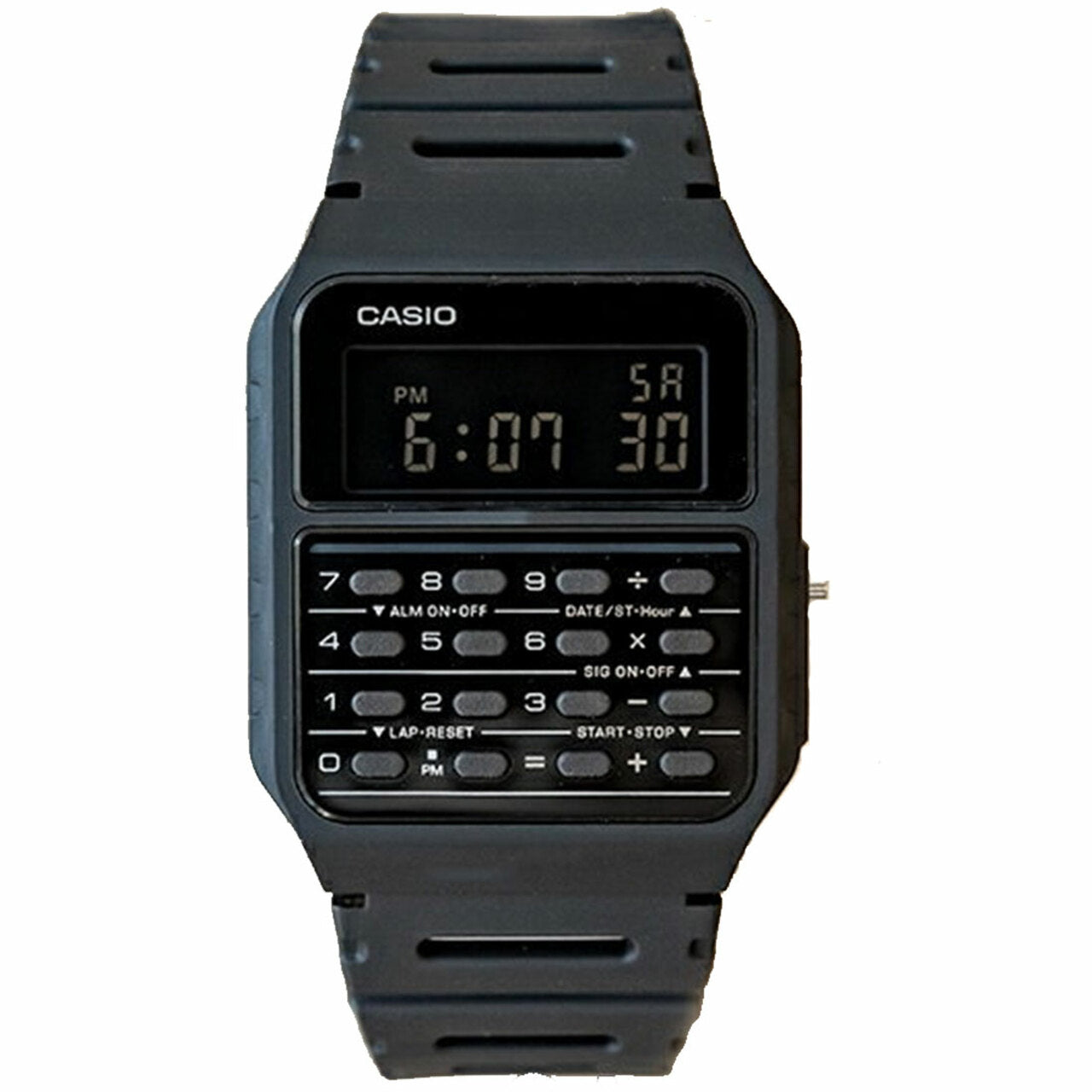 Casio Calculator Unisex Watch Black