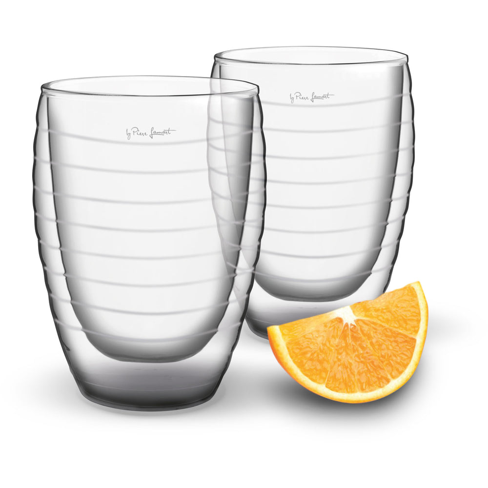 LAMART Set 2pcs Juice Glass 370ml Vaso LT9013
