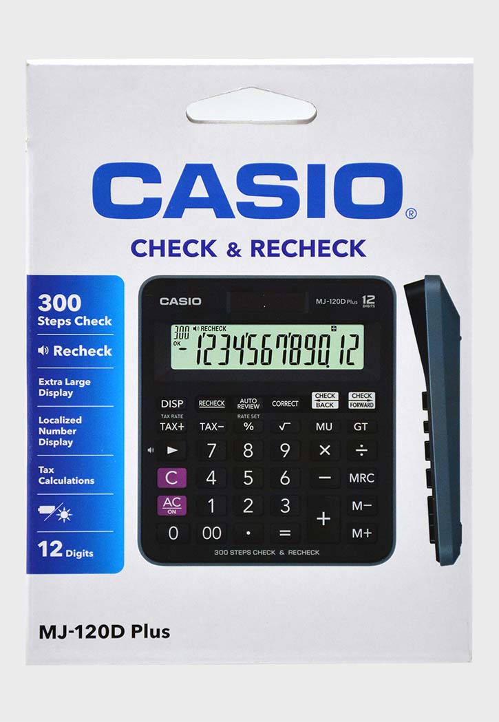 Casio Calculator MJ 120D Plus