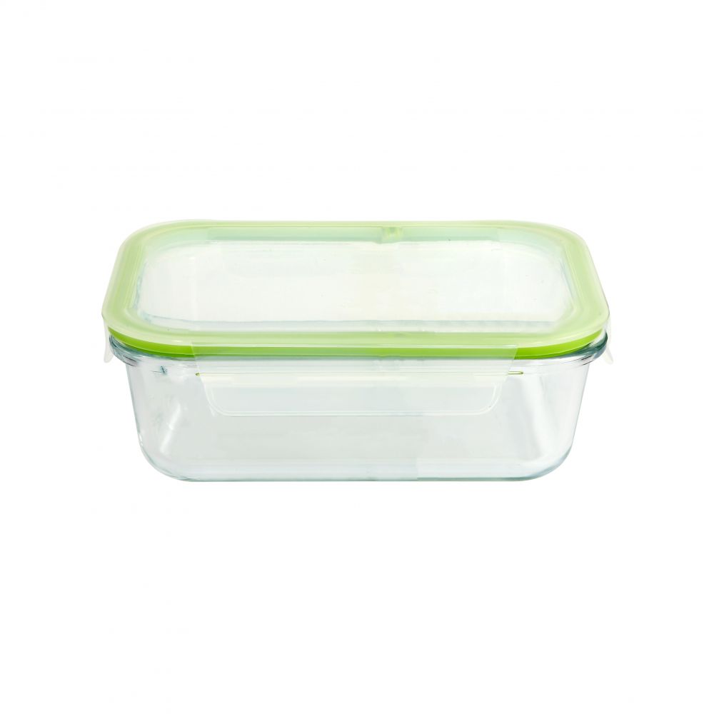 Royalford Rectangle Glass Airtight Container 1.5 L