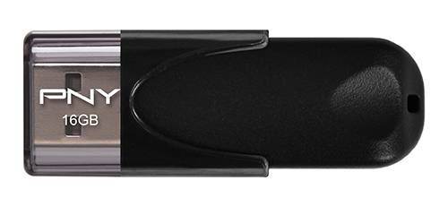 PNY Attache 4 2.0 16GB 16GB USB 2.0 Black USB Flash Drive FD16GATT4-EF