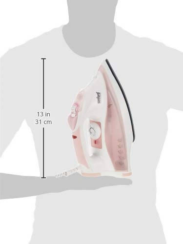 Sanford Ceramic Steam Iron Pink | reliable performance | lightweight | variable steam settings | safety features | stylish | even heat distribution | Halabh.com