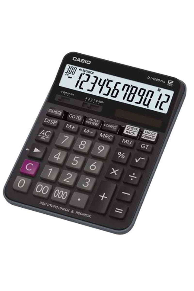 Casio Check & Recheck Electronic Calculator