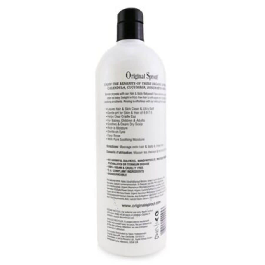Original Sprout Hair And Body Baby Wash 32oz White