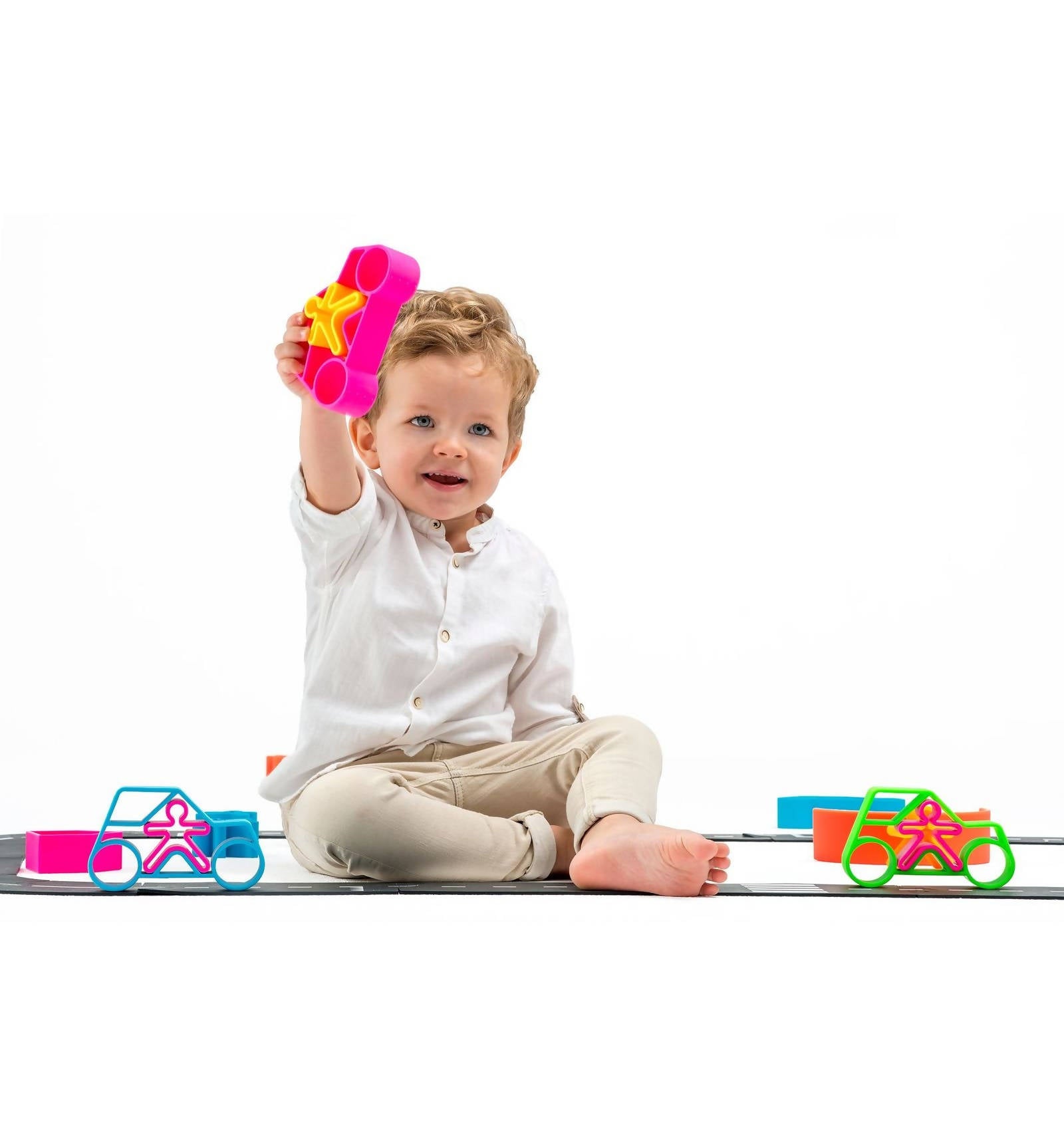 Dena Neon  Car  Pink