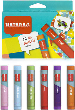 Nataraj Oil Pastels Colour 24