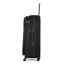 Carlton Turbolite 55cm  Expandable Soft Luggage Trolley Bag Black