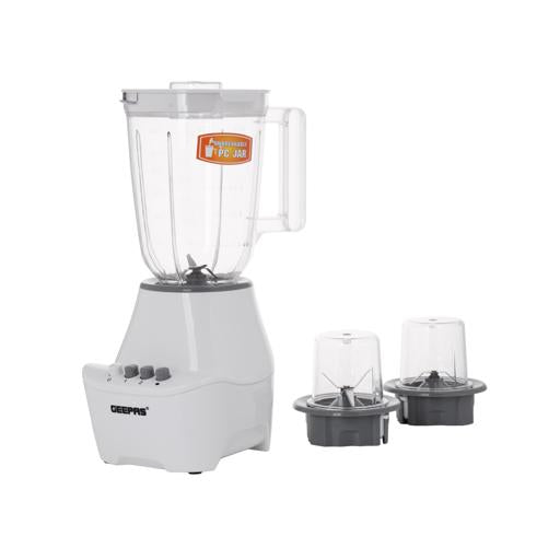 Geepas 3 In 1 Blender White | Kitchen Appliances | Halabh.com