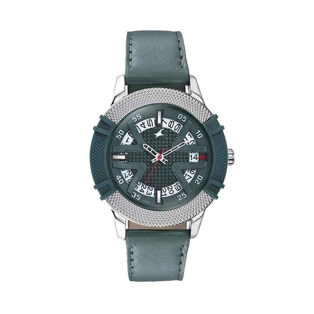 Fastrack Dial Analog Green Men's Watch