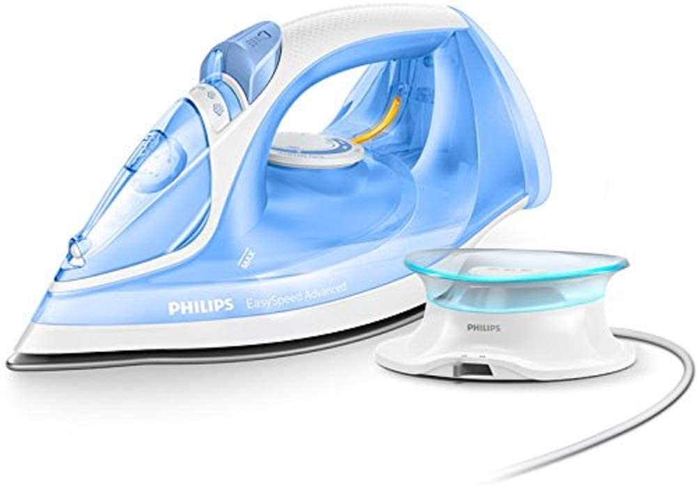 Philips Easy Speed Cordless Steam Iron - GC3672 | reliable performance | lightweight | variable steam settings | safety features | stylish | even heat distribution | Halabh.com'