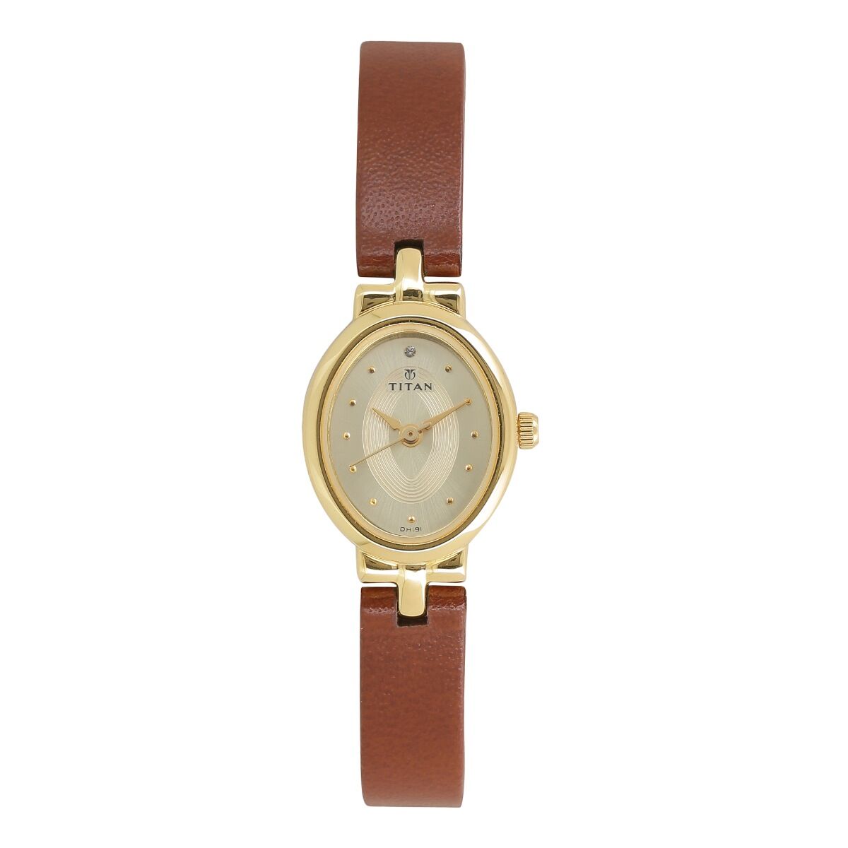 Titan Karishma Analog Champagne Dial Women Watch