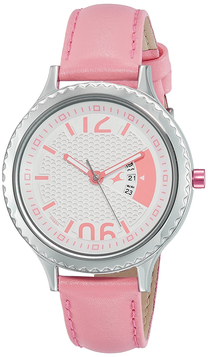 Fastrack Loopholes Analog Women's Watch 6168SL01 | Leather Band | Water-Resistant | Quartz Movement | Classic Style | Fashionable | Durable | Affordable | Halabh.com