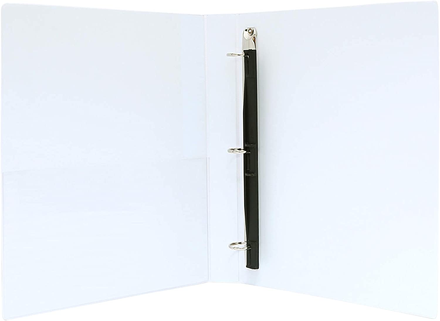 Atlas A4 Size 4 Ring Binder White 35 mm