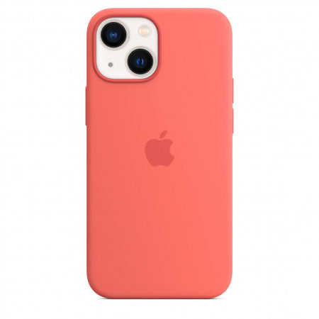 Apple Back Cover For Mobile Phone With MagSafe Silicone Pink Pomelo For iPhone 13 Mini