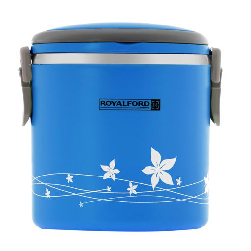 Royalford S/S Lunch Box 1.8L Blue 1X24
