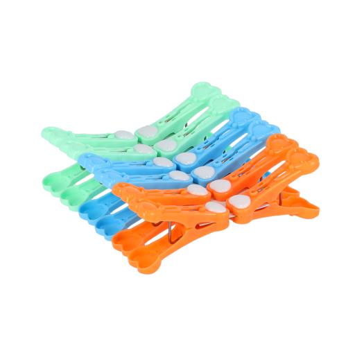 Royal ford 12 Piece Plastic Cloth Clips Multicolour | in Bahrain | Halabh.com