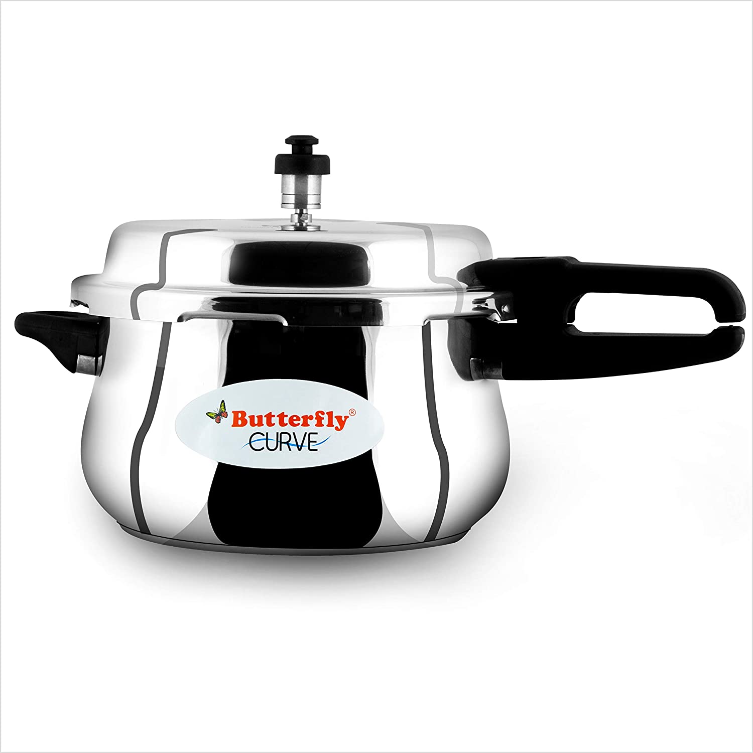 Butterfly 5 Liters Blue line Stainless Steel Pressure Cooker | Kitchen Appliance | Halabh.com
