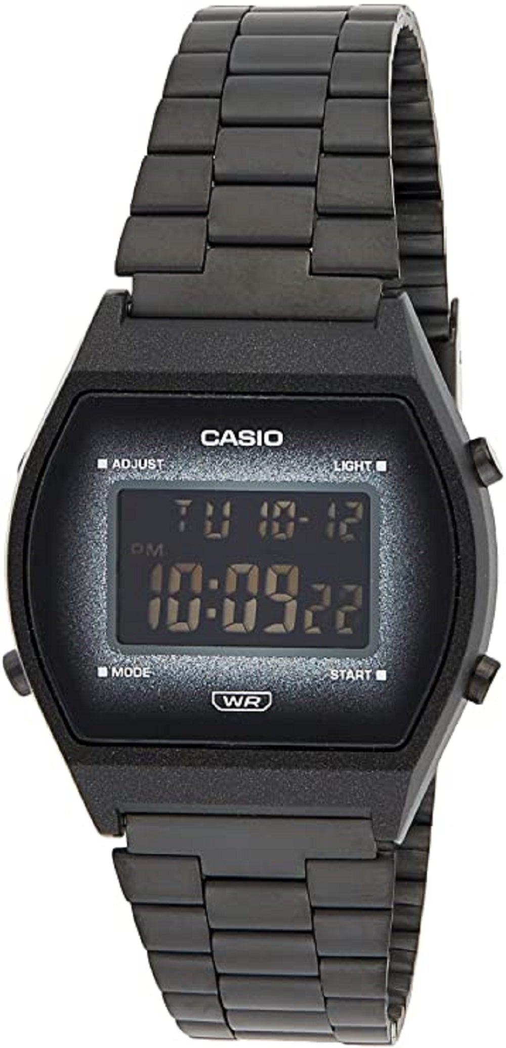 Casio Men Digital Watch B640WBG-1BDF | Stainless Steel | Mesh Strap | Water-Resistant | Minimal | Quartz Movement | Lifestyle | Business | Scratch-resistant | Fashionable | Halabh.com