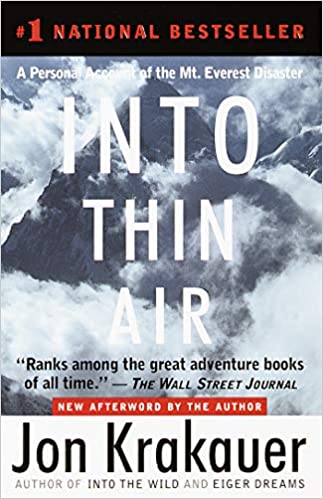 Into Thin Air A Personal Account Of The Mt Everest Disaster
