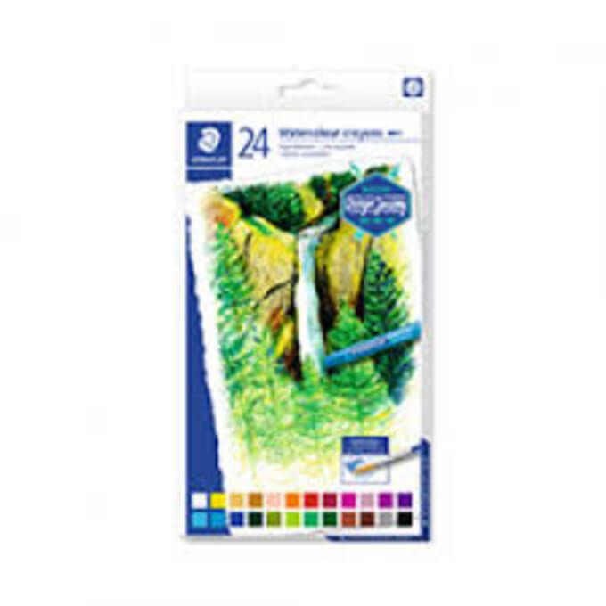 Staedler Watercolour Crayons Set 24col ST-223-C24