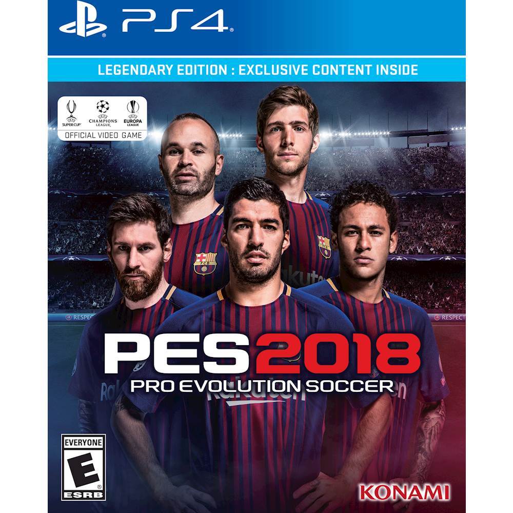 PES 2018: Pro Evolution Soccer Legendary Edition - PlayStation 4