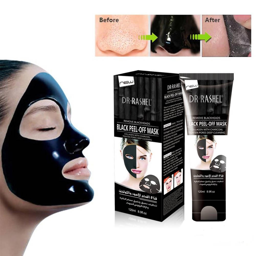 Dr Rashel Black Mask Nose Blackhead Remover Peel Off Mask
