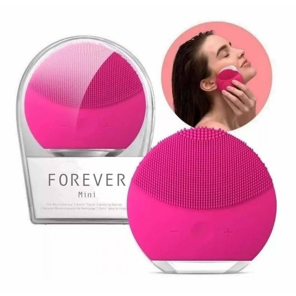 Mini 2 Face Skin Cleaning Brush Foreo with USB Charging Pink