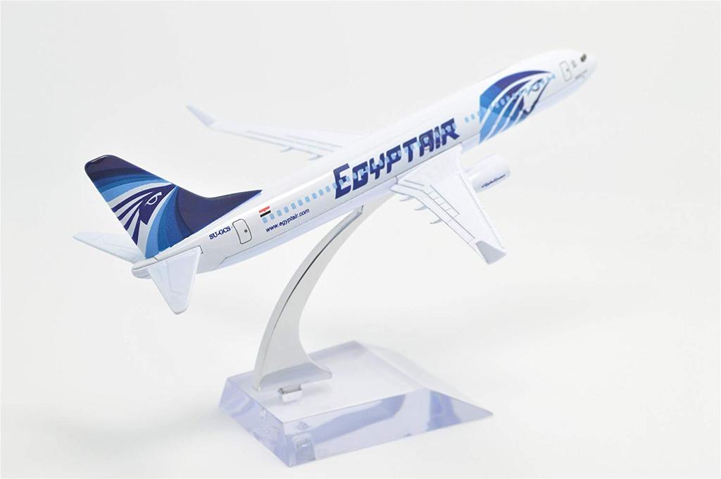 1:400 16cm Boeing B-737 Egypt Air Metal Airplane Model Plane Toy