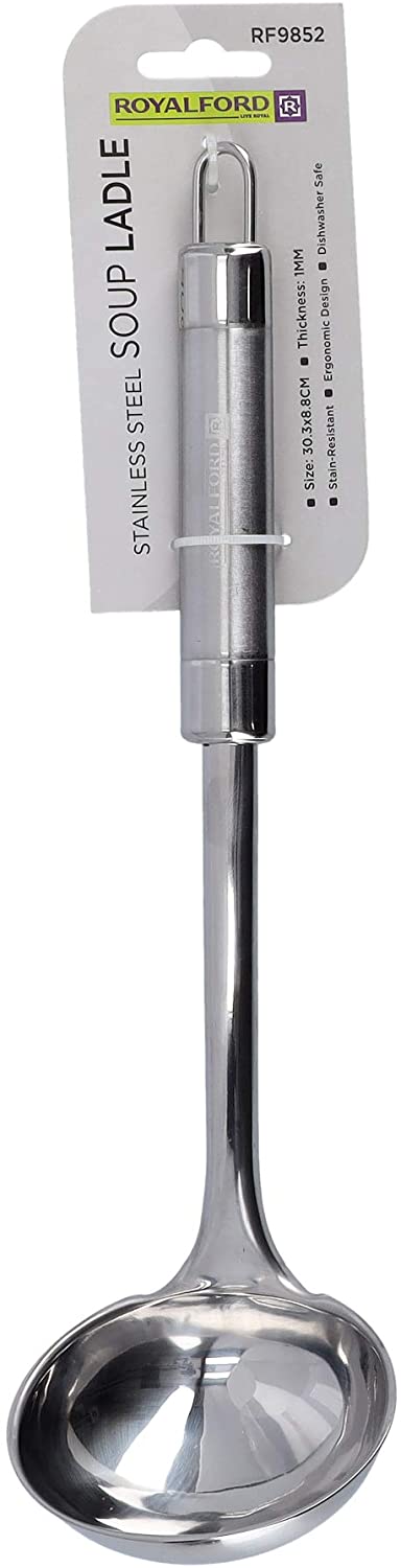 Royalford RF9852 Stainless Steel Soup Ladle
