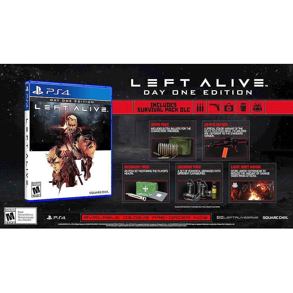 Left Alive Day 1 Edition - PlayStation 4