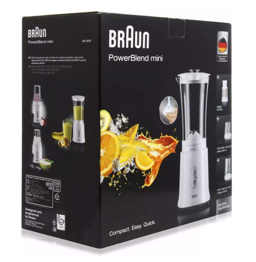 Shop Braun Jug Blender JM 3033 White | Blenders | Halabh.com