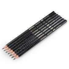 Nataraj 12 Degree Drawing Pencils Black