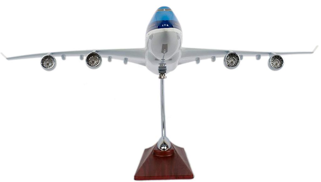 47CM Boeing B747-400 KLM Resin Airplane Model Plane Toy Plane Model