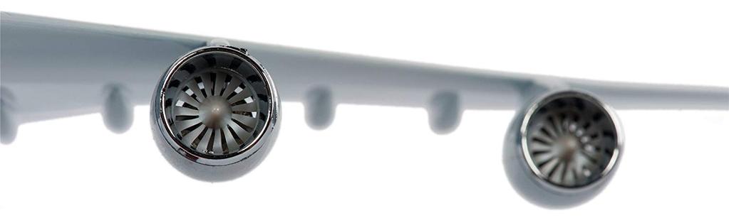 47CM Boeing B747-400 KLM Resin Airplane Model Plane Toy Plane Model