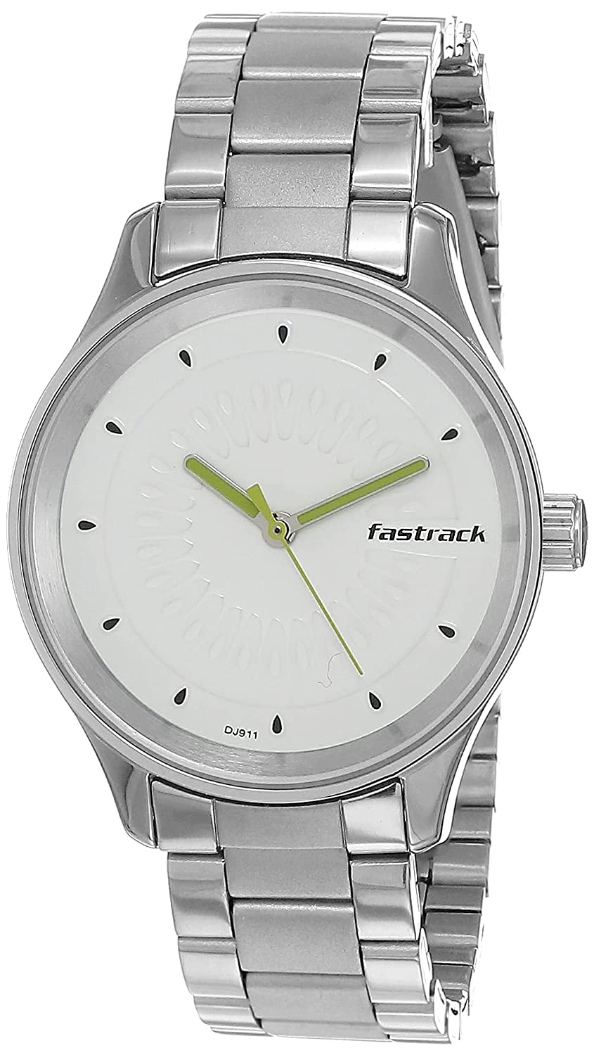 Fastrack Tropical Women Watch 6203SM01 | Stainless Steel | Mesh Strap | Water-Resistant | Minimal | Quartz Movement | Lifestyle | Business | Scratch-resistant | Fashionable | Halabh.com