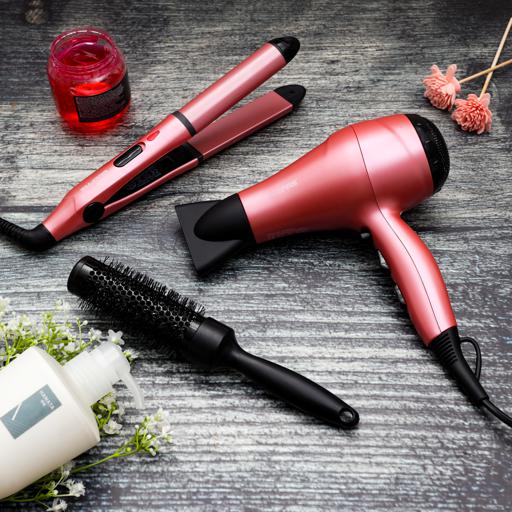 Geepas Hair Dressing Set 4 In 1 Portable Hair Dryer