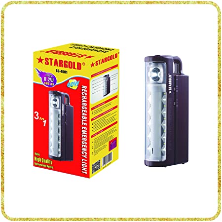 Stargold LED 6V Rechargeable Emergency Light | Home Appliance & Electronics | Halabh.com
