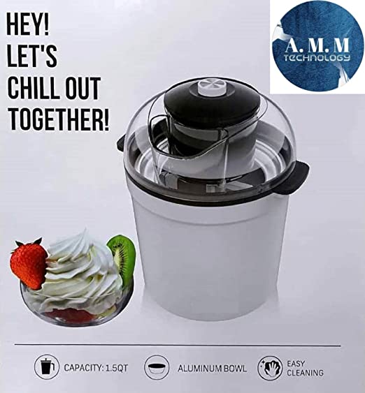 Geepas AMM Ice Cream Maker 1.5 QT | in Bahrain | Halabh.com