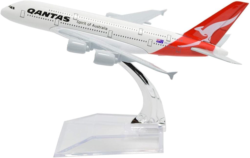 1:400 16cm Air Bus A380 Qantas Metal Airplane Model Plane Toy