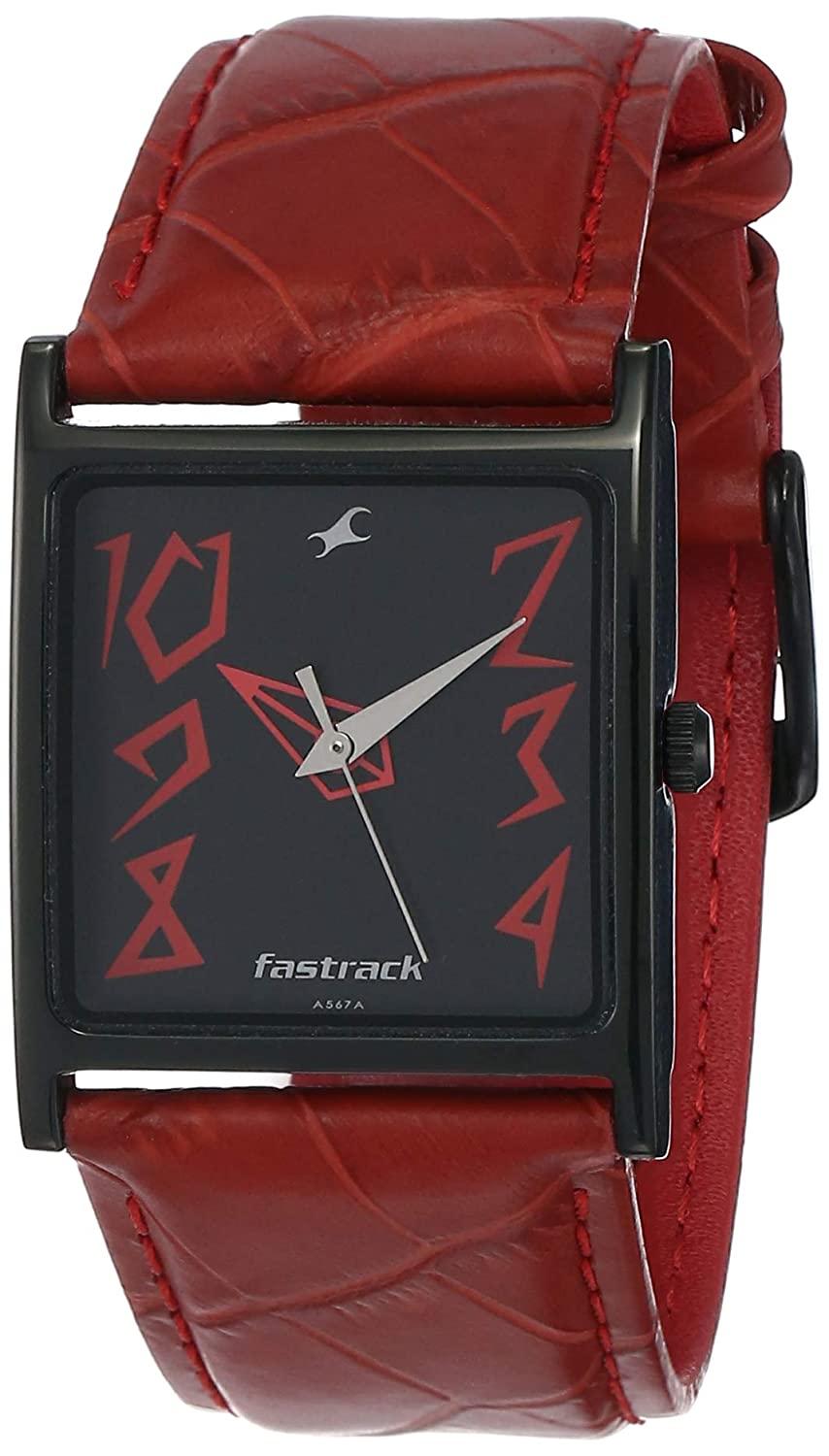 Fastrack Analog Women's Watch 9735NL01 | Leather Band | Water-Resistant | Quartz Movement | Classic Style | Fashionable | Durable | Affordable | Halabh.com