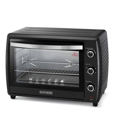 Black & Decker Double Glass Oven Toaster 70 Ltr Black | Kitchen Appliance | Halabh.com
