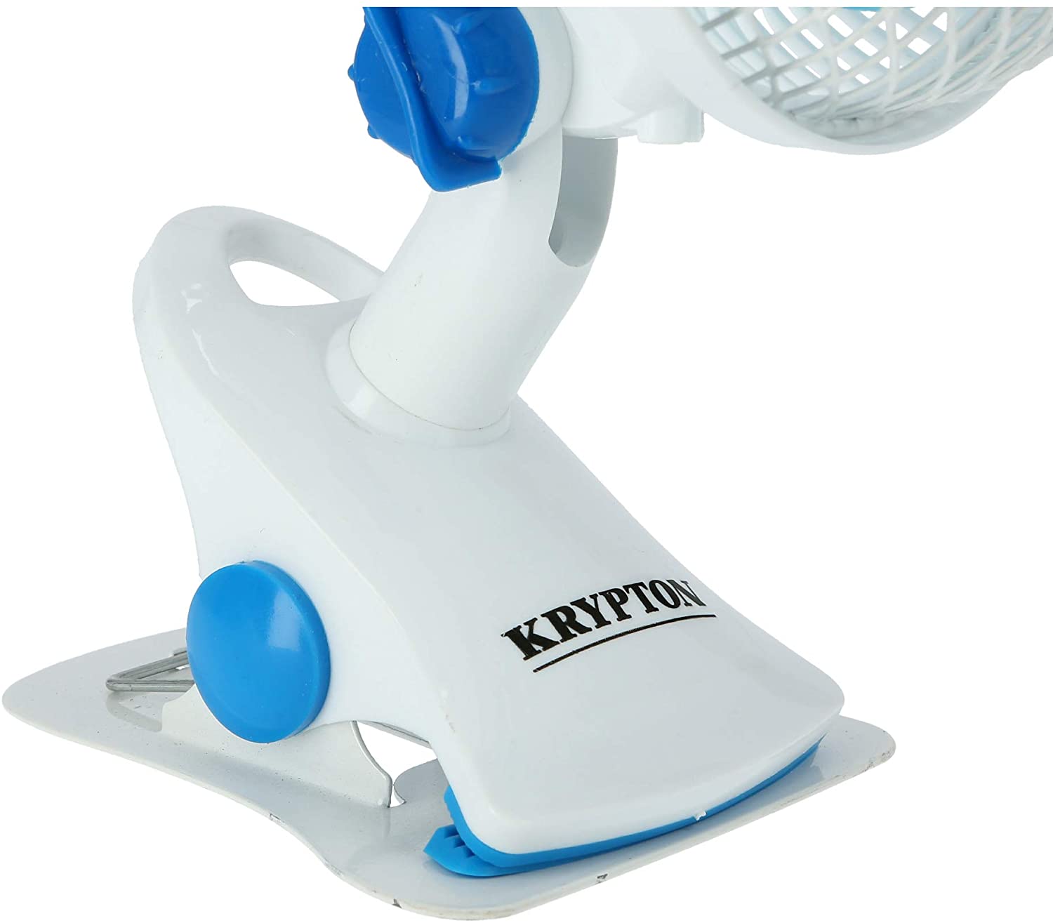 Krypton 8 Inch Table Fan White & Blue | Home Appliances & Electronics | Halabh.com