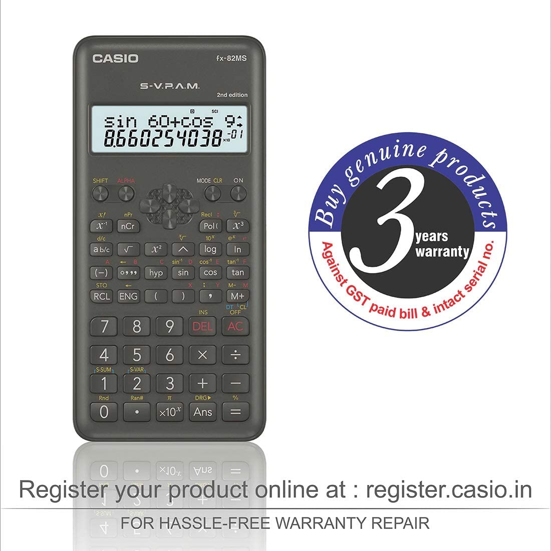Casio Second Edition Scientific Calculator